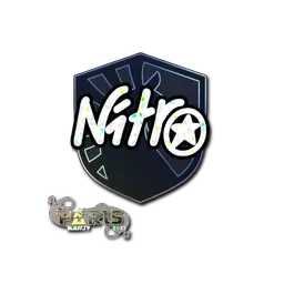 Sticker | nitr0 (Glitter) | Paris 2023