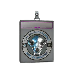 Sticker Slab | ESL Skull (Foil) | Katowice 2014