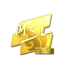 Sticker | MSL (Gold) | Atlanta 2017