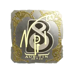 Sticker | npl (Gold) | Austin 2025