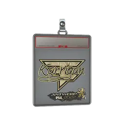 Sticker Slab | karrigan (Gold) | Antwerp 2022