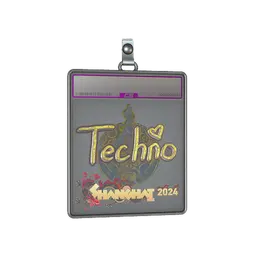 Sticker Slab | Techno4K (Holo) | Shanghai 2024
