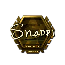 Sticker | Snappi (Gold) | London 2018