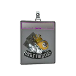 Sticker Slab | Lucky 13 (Foil)
