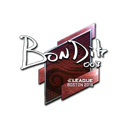 Sticker | bondik (Foil) | Boston 2018