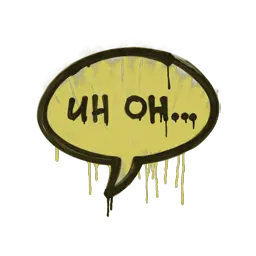 Sealed Graffiti | Uh Oh (Tracer Yellow)