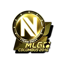 Sticker | Team EnVyUs (Gold) | MLG Columbus 2016