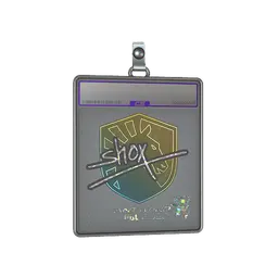 Sticker Slab | shox (Glitter) | Antwerp 2022