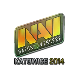 Sticker | Natus Vincere (Holo) | Katowice 2014
