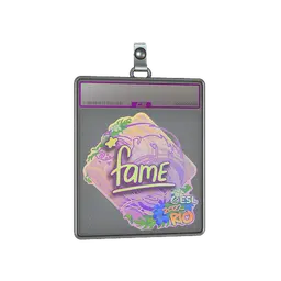 Sticker Slab | fame (Holo) | Rio 2022