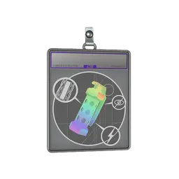 Sticker Slab | Flashblack (Holo)