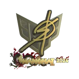 Sticker | degster (Gold) | Shanghai 2024