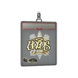 Sticker Slab | BOROS (Gold) | Paris 2023