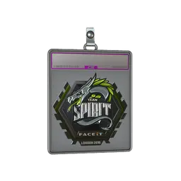 Sticker Slab | Team Spirit (Foil) | London 2018