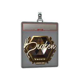 Sticker Slab | draken (Gold) | London 2018