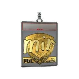 Sticker Slab | mir (Gold) | Krakow 2017