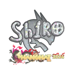 Sticker | sh1ro (Glitter) | Shanghai 2024