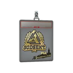 Sticker Slab | GODSENT (Gold) | Stockholm 2021