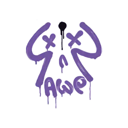 Sealed Graffiti | Recoil AWP (Monster Purple)