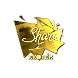 Sticker | Shara (Gold) | Cologne 2016