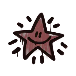 Sealed Graffiti | Shining Star (Brick Red)