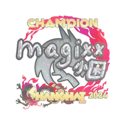 Sticker | magixx (Glitter, Champion) | Shanghai 2024