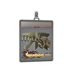 Sticker Slab | MATYS (Gold) | Shanghai 2024