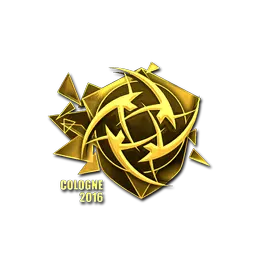Sticker | Ninjas in Pyjamas (Gold) | Cologne 2016