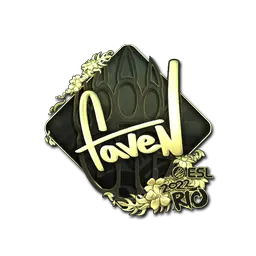 Sticker | faveN (Gold) | Rio 2022