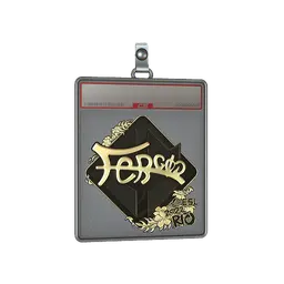 Sticker Slab | fer (Gold) | Rio 2022