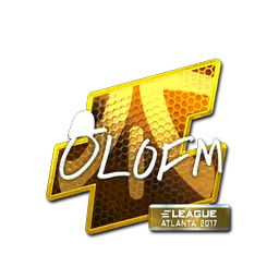 Sticker | olofmeister (Foil) | Atlanta 2017