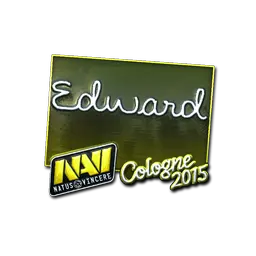 Sticker | Edward (Foil) | Cologne 2015