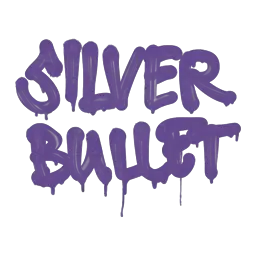 Sealed Graffiti | Silver Bullet (Monster Purple)