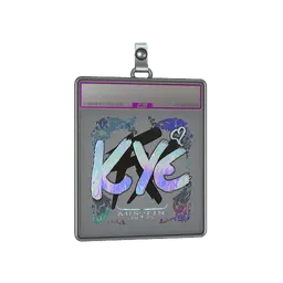 Sticker Slab | kye (Holo) | Austin 2025