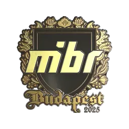 Sticker | MIBR (Gold) | Budapest 2025