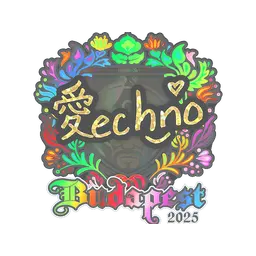 Sticker | Techno4K (Holo) | Budapest 2025
