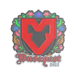 Sticker | MOUZ (Embroidered) | Budapest 2025