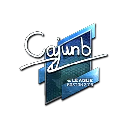 Sticker | cajunb (Foil) | Boston 2018