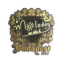 Sticker | molodoy (Gold) | Budapest 2025