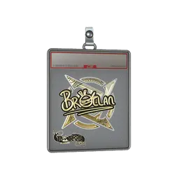 Sticker Slab | Brollan (Gold) | Paris 2023