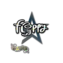 Sticker | floppy (Glitter) | Paris 2023