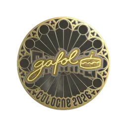 Sticker | gafolo (Gold) | Cologne 2026