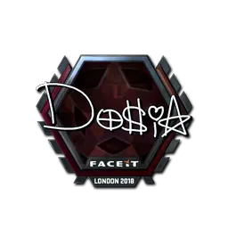 Sticker | Dosia (Foil) | London 2018