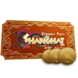 Shanghai 2024 Viewer Pass + 3 Souvenir Tokens