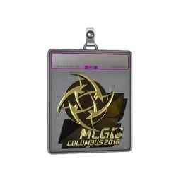 Sticker Slab | Ninjas in Pyjamas (Gold) | MLG Columbus 2016