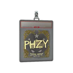 Sticker Slab | phzy (Gold) | Austin 2025