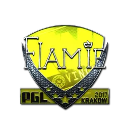 Sticker | flamie (Foil) | Krakow 2017