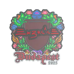 Sticker | Ex3rcice (Embroidered) | Budapest 2025