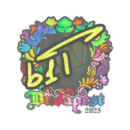 Sticker | b1t (Holo) | Budapest 2025