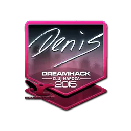 Sticker | denis (Foil) | Cluj-Napoca 2015
